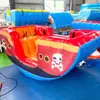 Balanço Gangorra Navio Pirata Inflável para Crianças Brincadeira Pai-Filho Milhões de Bolas Oceânicas Equipamentos de Playground Venda Direta da Fábrica