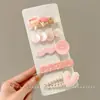 Pinza para el Cabello Estilo Coreano para Bebé, Pinza para Flequillo de Niños, Pinza Lateral para el Cabello, Pinza para la Frente de Niña, Adorno para la Cabeza y Accesorios para el Cabello Lindos