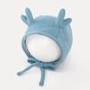 Gorro de bebé de otoño e invierno coreano, súper lindo, lindo cervatillo, para bebés, niños y niñas, gorro de punto de lana cálido para niños.