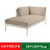 Sofá de Esquina para Exteriores Combinación de Sofá de Ratán Silla de Ratán para Sala de Estar Individual Triple Doble Muebles para Patio Exterior tipo Ratán