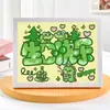Nova Pintura de Diamante 5D de Desenho Animado Kapibala com Porta-Retrato DIY Brinquedo Educacional Infantil Presente Pintura com Adesivo de Diamante