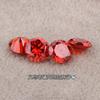 Diamante de Zirconia Redondo al por Mayor Diamante de Cristal Artificial de Colores Joya Accesorios DIY Base Puntiaguda Cristal de Color Especial Zirconia