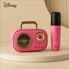 Micrófono Bluetooth para Niños Disney Micrófono para el Hogar Audio Alto Volumen Portátil Regalo de Cumpleaños Juguete para Cantar