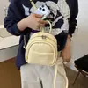 Mini mochila casual y simple para mujer, nuevo modelo 2026, bolso casual de alta gama con doble hombro para el uso diario y salidas