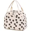 Popular Bolsa Tote de Pana Estampada Transfronteriza para Almuerzo, Viajes, Viajes de Negocios, Picnic, Bolsa de Hielo, Lonchera, Trabajo y Bolsa Térmica