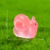 Terrario de musgo, caracol colorido creativo que brilla en la oscuridad, decoración DIY de jardinería y paisajismo, accesorios colgantes de bolsa sorpresa, pequeños adornos