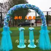 Novo Arco Europeu Cerimônia de Casamento Vitrine de Casamento Adereços Cerimônia de Abertura Suprimentos para Festivais Flor de Seda Arco de Flores