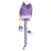 Martelo de Massagem com Artemísia, Massageador de Artemísia em Formato de Tulipa para Cuidados com a Saúde, Bastão de Batida para Meridianos do Ombro, Bastão de Moxabustão Portátil para Venda por Atacado
