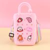 Fabricante Bolso Cruzado de Playa Lindo Bolso de Mano para Niños DIY Bolso de Hombro de Silicona Perforada para Mujeres Almacenamiento Ins Costero Venta al por Mayor