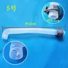 Tubo de Drenagem Interno da Máquina de Lavar Tubo de Transbordamento Boca Oval Tubo de Conexão Interna Tubo de Saída de Drenagem Tubo Interno Curto Tubo Transparente