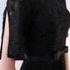 Ebay2026 Nuevo Negro Largo Elegante Banquete Anfitrión Fiesta Vestido de Noche Ajustado de Una Pieza Venta al por Mayor