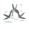 Alicates de herramienta multifuncionales mini pinzas para huevos pinzas plegables multiusos pinzas de escarabajo tortuga suministros para exteriores