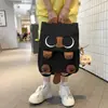 Mochila estudiantil de gato siamés de alta gama, moderna para niñas de secundaria y preparatoria, bolsa de doble hombro nueva y linda de nicho