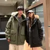 Casaco de Penas com Capuz Elegante de Inverno para Homens, Estilo de Hong Kong, Penas de Pato Brancas, Leve e Fino, Casaco de Penas à Prova de Frio e Quente, Tendência Tamanho Grande