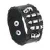 Guantes de Baile Callejero Punk de Medio Dedo sin Dedos de Moda con Personalidad Estilo Rock Coreano para Hombres