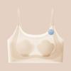 Sutiã Sem Costura para as Costas com Beleza, Base Líquida, Roupa Interior, Revelador de Seios Grandes, Regata Pequena, Decote Grande nas Costas, Lifting Antigravidade, Sutiã Anti-Flacidez