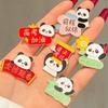 Panda de dibujos animados para ser no. 1 debe aprobar el broche cada examen examen de admisión a la universidad inspirador pequeño regalo pin insignia de estudiante hombres y mujeres