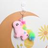 Peluche Unicornio Muñeca Caballo Pequeño Lindo Muñeca Colgante para Bolsa de Regalo de Niña Llavero Colgante