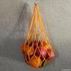 Bolsa para Bola Única Ousada Fabricante Bolsa para Bola de Futebol Vôlei Basquete Bolsa Universal para Bola Pequena Rede de Malha Bolsa de Frutas Atacado