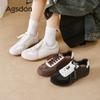 Zapatillas de Entrenamiento Alemanas Augusden Marrones para Mujer 2026 Nuevas de Verano Suela Gruesa Retro Ballet Forrest Gump Zapatos de Mujer Moda Deportiva