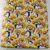 Patrón de pingüino, material de algodón poliéster o lona de poliéster opcional, accesorios hechos a mano para DIY, 1Yc27573