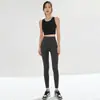 Chaleco deportivo de alta intensidad para mujer, top a prueba de impactos y que no se cae para correr, ropa interior para entrenamiento de fitness, ropa de yoga, conjunto casual