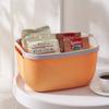 Caja de Almacenamiento de Escritorio del Fabricante, Cesta de Almacenamiento Temporal para Cosméticos y Artículos Varios, Caja Organizadora de Cocina, Caja de Almacenamiento de Plástico para el Hogar