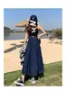 Falda Midi Elástica Popular Transfronteriza del Sudeste Asiático para Tallas Grandes, Estilizadora de Longitud Media Moda Coreana Moderna Por Encima de la Rodilla