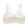 Sexy Escote en V Hombro Ancho Espalda Hermosa Chaleco de Mujer Copa Fija Sujetador Sin Costuras Transpirable Cómodo Ropa Interior Ajustada Sujetador de Mujer