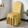 Funda de Silla para Banquete de Boda al por Mayor Funda Universal para Silla de Hotel Cubierta para Silla de Restaurante Establecimiento de Catering Funda Protectora para Asiento