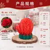 Guantes de Hilo Navideños, Velas Aromáticas, Regalos Navideños, Accesorios para Fotos de Instagram, Adornos Creativos DIY, Velas Aromáticas