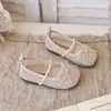 Novos Sapatos Infantis de Bolinhas para Meninas Primavera e Verão 2026, Sapatos de Princesa para Menininhas, Sapatos Individuais de Malha Respirável, Mocassins