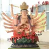 Buda Madre Zhunti Rey Zhunti Bodhisattva Estatua de Buda 1.6 metros 1.8 metros 2 metros estatua de plástico reforzado con fibra de vidrio y resina adornos para templos