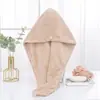Gorro Secador de Pelo de Una Sola Capa, Súper Absorbente, Secado Rápido, Toalla Gruesa para el Cabello, Gorro de Ducha, Turbante, Súper Suave y Absorbente, para el Hogar