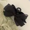 Laço Preto Camadas Múltiplas Presilha de Cabelo Prendedor de Cabelo Feminino Cabelo Curto Presilha Tubarão Traseira Cabelo Coreia do Sul Acessórios de Cabelo Adorno de Cabeça