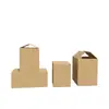 Cajas de cartón corrugado, cajas postales reforzadas de embalaje plano, cajas rectangulares de gran tamaño para envío y embalaje transfronterizo