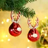 Adornos navideños de plástico, medias navideñas, muletas, colgantes, pequeños adornos para árboles de Navidad.