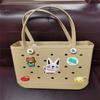 Bolsa de Ombro Feminina de Espuma EVA para Praia, Compre Cesta de Legumes, Bolsa de Parede, Bolsa de Ombro de Praia Estampada para Cosméticos