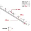 Columna AA Escalera de Acero Inoxidable Columna de Estante Gancho para Ropa Exhibidor de Ropa Accesorio para Tienda de Ropa Barra de Acero Columna de Pared AA Recubrimiento en Polvo