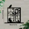 Decoração de Parede com Desenho de Linha de Artesanato Transfronteiriço Decoração de Parede em Arte de Metal e Ferro Pendente de Parede para Sala de Estar e Quarto Decoração de Parede