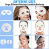Masajeador facial de microcorriente EMS transfronterizo lifting reafirmante máscara de ojos para rostro en V masajeador de ojos en forma de media luna fábrica