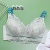 Fabricante Shantou Sujetador de Lactancia de Encaje Cierre Frontal Push-up Anti-caída Postparto Lactancia Sujetador de Maternidad Cómodo Delgado