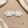 Botones de placa nuevos estilo chino Mingmei, trenzado de cuerda hecho a mano vintage, Hanfu estilo antiguo, cheongsam, traje Tang, botones de placa de cinco hojas