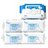 Papel higiénico húmedo familiar de algodón suave, degradable para el hogar, bolsa grande de 80 toallitas húmedas, papel higiénico húmedo para mujeres, toalla de baño privada para menstruación.