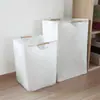 Cesto de Roupa Suja Minimalista Estilo Japonês Dobrável Portátil de Tecido Cesto de Roupa Suja Doméstico Quarto Banheiro Cesto de Armazenamento de Roupa Suja Cesto de Roupa Suja