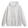 Sudadera con capucha de algodón chino compuesto de peso pesado de 300 g para otoño e invierno, corte holgado con hombros caídos, sudadera con capucha versátil de manga larga y corte holgado