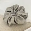 Goma para el pelo de tela Vintage Line con Estilo de Viajero de Alta Gama, Lazo para Cola de Caballo para Mujer, Accesorio Versátil para el Cabello