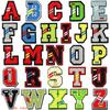 Pegatinas de tela geniales con letras de la A a la Z, pegatinas bordadas para ropa, accesorios de decoración para planchado, sellos de bordado, pegatinas de parche DIY