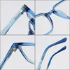 Gafas Tr90 Bloqueadoras de Luz Azul para Adolescentes Niñas con Puntas de Patillas Antideslizantes, Aptas para Lentes Graduados, Gafas al por Mayor para Estudiantes de Primaria