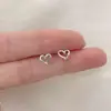 Aretes Nuevos Populares Estilo Coreano de Cuentas de la Fortuna, Tachuelas Versátiles Simples y Elegantes, Joyería para Orejas Mismo Estilo de Transmisión en Vivo al por Mayor